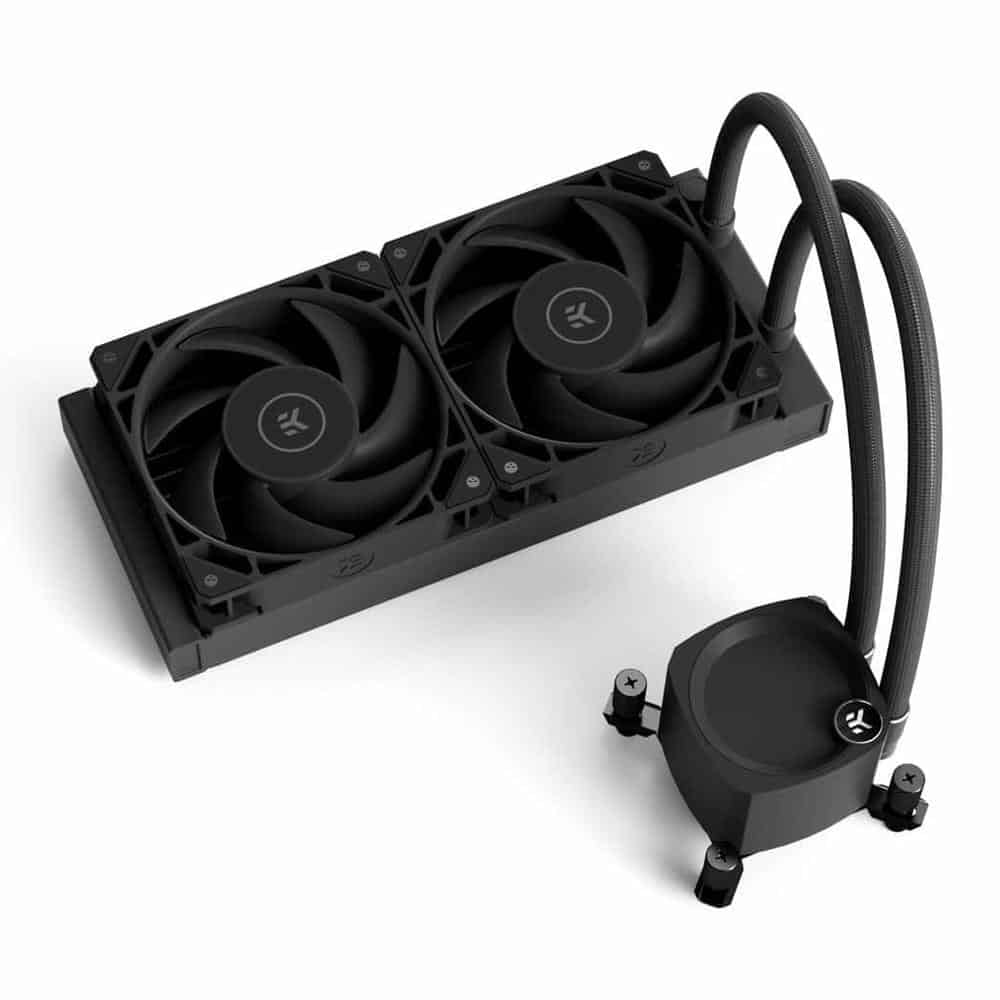 (image for) EKWB 240mm EK-Nucleus CR240 Dark Intel/AMD AIO CPU Liquid Cooler